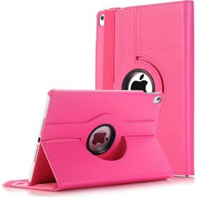 KNY Apple iPad Pro 11 Dönerli Standlı Suni Deri Pembe Kılıf