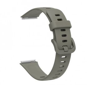 KNY Huawei Band 7 Klasik Model Silikon Gri Kordon