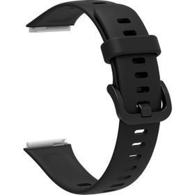 KNY Huawei Band 7 Klasik Model Silikon Siyah Kordon