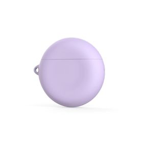 KNY Huawei Free Buds 3 İçin Askılı Mor Silikon