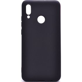 KNY Huawei P Smart Ultra İnce Mat Silikon Siyah Kılıf
