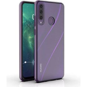 KNY Huawei Y6P Ultra İnce Şeffaf Silikon Cep Telefonu Kılıfı