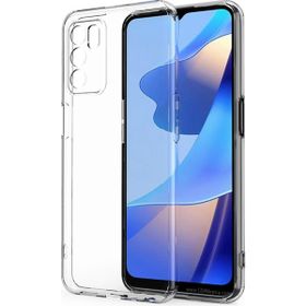 KNY Oppo A16 Ultra İnce Şeffaf Silikon Cep Telefonu Kılıfı