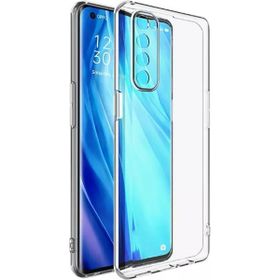 KNY Oppo Reno 4 Pro Ultra İnce Şeffaf Silikon Cep Telefonu Kılıfı