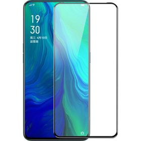 KNY OPPO Reno Full Yapışan 5D Siyah Cam Ekran Koruyucu