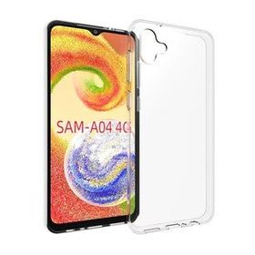 KNY Samsung Galaxy A04 4G Ultra İnce Şeffaf Silikon Cep Telefonu Kılıfı