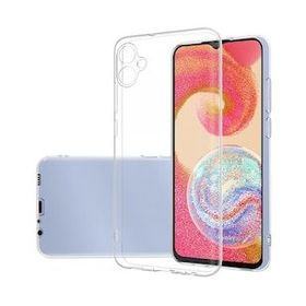 KNY Samsung Galaxy A04E Ultra İnce Şeffaf Silikon Cep Telefonu Kılıfı