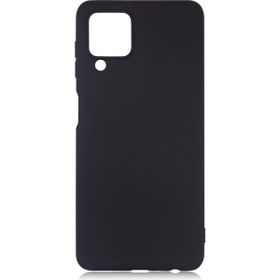 KNY Samsung Galaxy A22 4G Ultra İnce Mat Silikon Siyah Kılıf