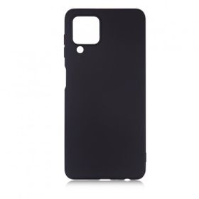 KNY Samsung Galaxy A22 4G Ultra İnce Mat Silikon Siyah Kılıf