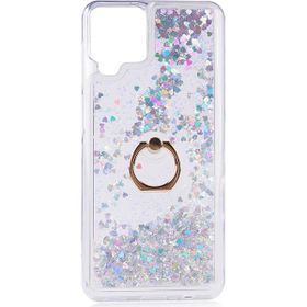 KNY Samsung Galaxy A22 Sulu Simli Yüzüklü Milce Kapak Kılıf
