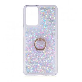 KNY Samsung Galaxy M52 Sulu Simli Yüzüklü Milce Kapak Kılıf