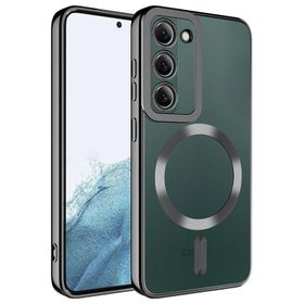 KNY Samsung Galaxy S23 Plus Renkli Kenarlı Laser Magsafeli Kılıf