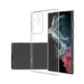 KNY Samsung Galaxy S23 Ultra Ultra İnce Şeffaf Silikon Kılıf