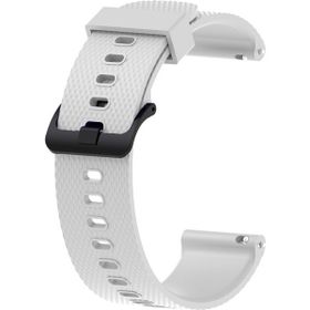KNY Samsung Galaxy Watch 4 Classic Beyaz 46 mm 20 mm İçin Baklava Desenli Klasik Renkli Silikon Kordon