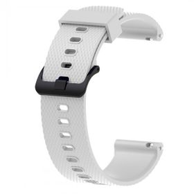KNY Samsung Galaxy Watch 4 Classic Beyaz 46 mm 20 mm İçin Baklava Desenli Klasik Renkli Silikon Kordon