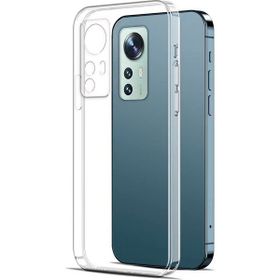 KNY Xiaomi Mi 12 Lite Kamera Korumalı İnce Şeffaf Silikon Cep Telefonu Kılıfı