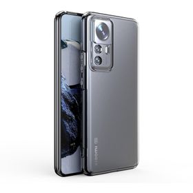 KNY Xiaomi Mi 12T Ultra İnce Şeffaf Silikon Cep Telefonu Kılıfı