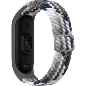 KNY Xiaomi Mi Band 5 Örgü Model Renkli Silikon Füme Kordon