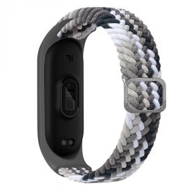 KNY Xiaomi Mi Band 5 Örgü Model Renkli Silikon Füme Kordon