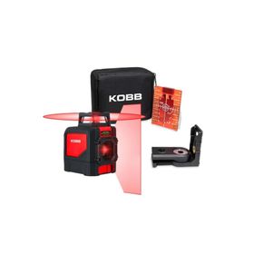 Kobb KBL30R 30 m Profesyonel Yatay 360° ve Dikey Otomatik Hizalamalı Kırmızı Çapraz Çizgi Lazer Distomat
