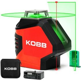Kobb KBL88G 25 m Profesyonel Yatay 360 Derece ve Dikey Otomatik Hizalamalı Nokta Şakül ve Yeşil Çapraz Çizgi Lazer Distomat
