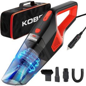 Kobb KBV12 12V 120W Taşıma Çantası ve 5 Parça Araç Süpürgesi Aksesuar Seti