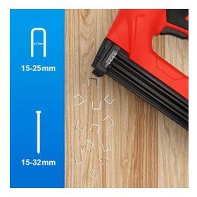 Kobb KBZ90 15-25 mm Zımba Ve 15-32 mm Profesyonel Çivi Çakma Makinesi + 3000 Adet Yedek Zımba Ve Çivi