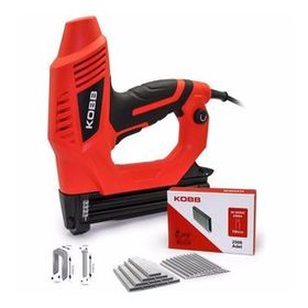 Kobb KBZ90 15-25 mm Zımba Ve 15-32 mm Profesyonel Çivi Çakma Makinesi + 3000 Adet Yedek Zımba Ve Çivi