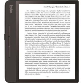 Kobo Forma Siyah E-Kitap Okuma Cihazı