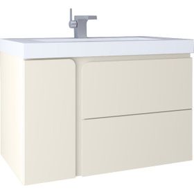 Kobos KB100025 Future 80 cm White Lavabo Dolabı