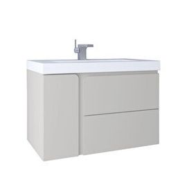 Kobos KB100027 Future 80 cm Vanilla Lavabo Dolabı