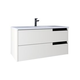 Kobos KB100047 Eylül 100 cm Bianco Lavabo Dolabı