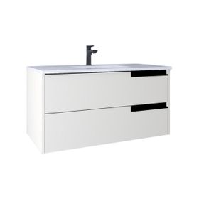 Kobos KB100047 Eylül 100 cm Bianco Lavabo Dolabı