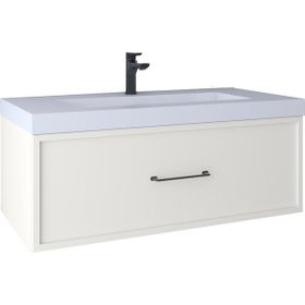 Kobos KB710021 Frame 100 CM Bianco Lavabo Dolabı