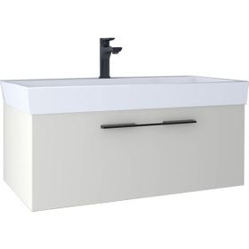Kobos KB710031 Glow 80 cm Light Grey Lavabo Dolabı