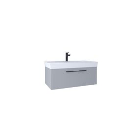 Kobos KB710031 Glow 80 cm Light Grey Lavabo Dolabı