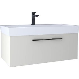 Kobos KB710034 Glow 100 cm Light Grey Lavabo Dolabı