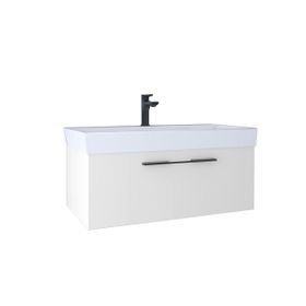 Kobos KB710035 Glow 100 cm Bianco Lavabo Dolabı