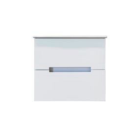 Kobos Meta KB.100008 Mat Beyaz 71 cm Lavabo Dolabı