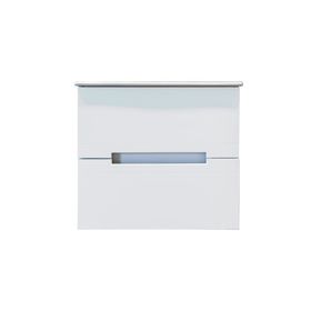 Kobos Meta KB.100008 Mat Beyaz 71 cm Lavabo Dolabı