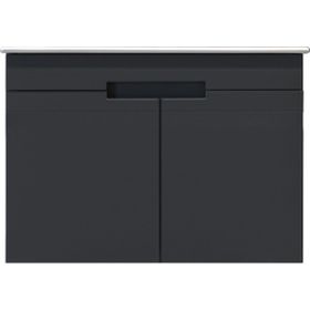 Kobos Meta KB.110009 Mat Antrasit 91 cm Lavabo Dolabı