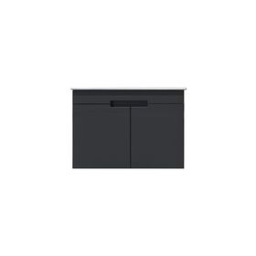 Kobos Meta KB.110009 Mat Antrasit 91 cm Lavabo Dolabı