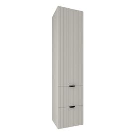 Kobos Noble KB.400025 Açık Gri 35 cm Sol Boy Dolabı