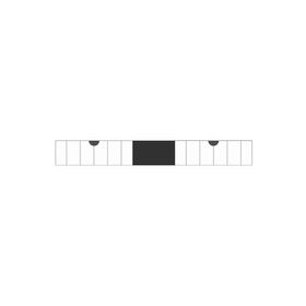 Kobos Noble KB.500003 Beyaz 80 cm Ayna Alt Modülü
