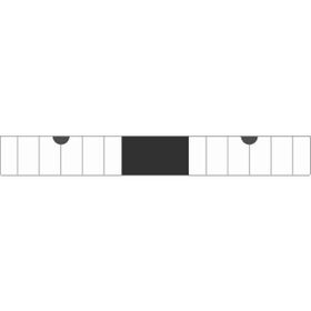 Kobos Noble KB.500003 Beyaz 80 cm Ayna Alt Modülü