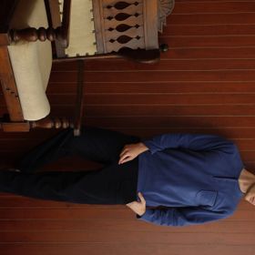 Kocabey 7306 Siyah Midi Yaka Polar Uzun Kol Erkek Pijama Takım