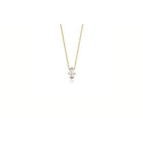 Koçak 14 Ayar Altın Baget Tektaş Kolye