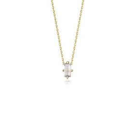 Koçak 14 Ayar Altın Baget Tektaş Kolye