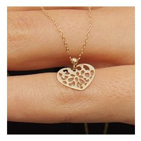 Koçak 14 Ayar Lotus Altın Kolye