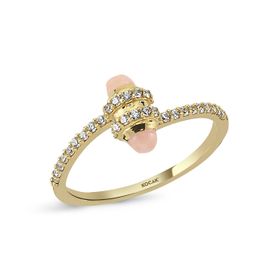 Koçak 14 Ayar Mineli Sarı Altın Yüzük